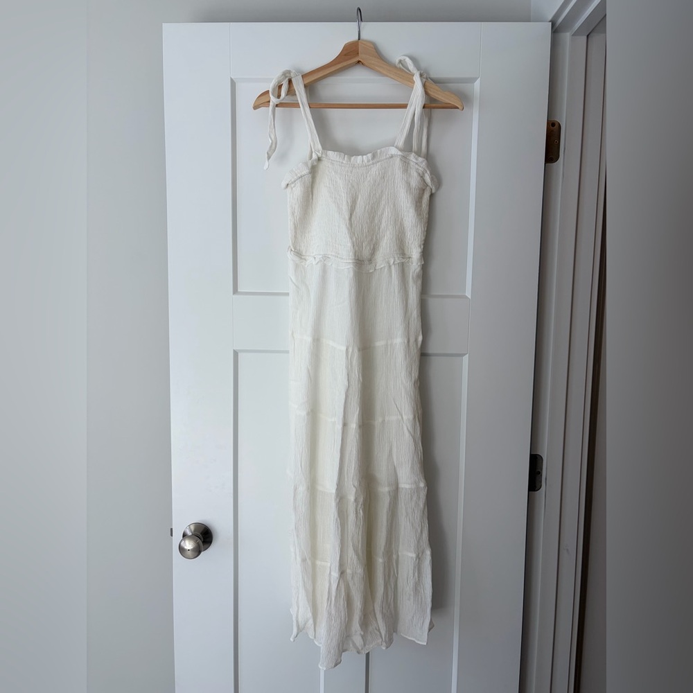 Altar’d State White Midi Dress